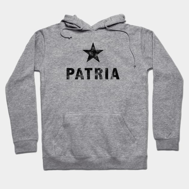 Patria Star Puerto Rico Proud Latino Pride Hoodie by PuertoRicoShirts